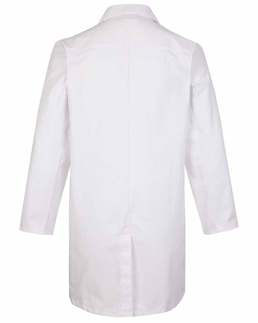 White Coloured Fort Warehouse Coat On A White Background 