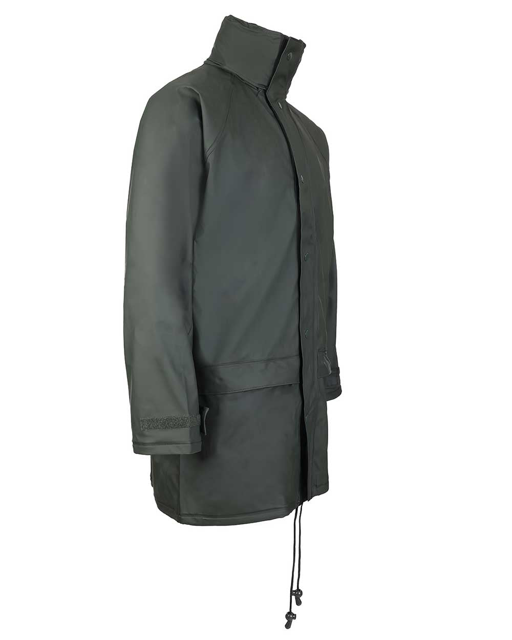 Green Coloured Fort Flex Jacket On A White Background 