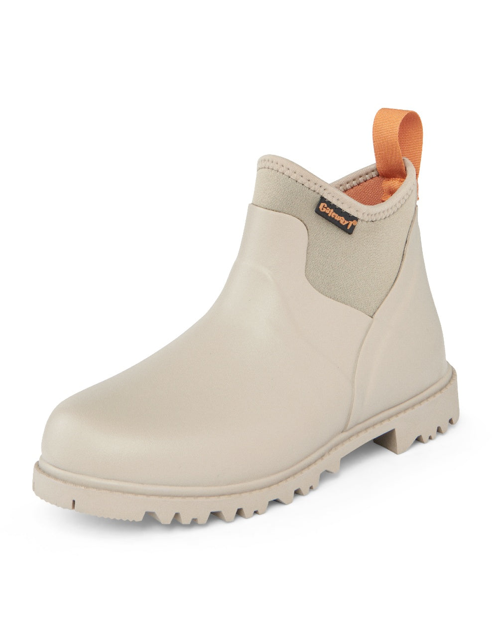 Beige coloured Gateway1 Ascot Lady 6inch 3mm Boots on white background 
