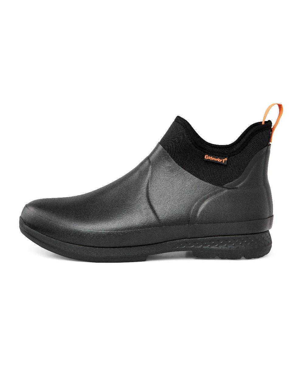 Black coloured Gateway1 Jodhpur 6 inch 4mm Boots on white background 