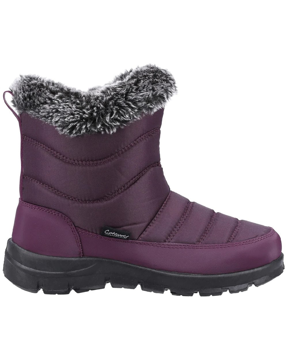 Cotswold Longleat Wellington Boots in Purple 