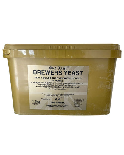 Gold Label Brewers Yeast 1.5 kg On A White Background