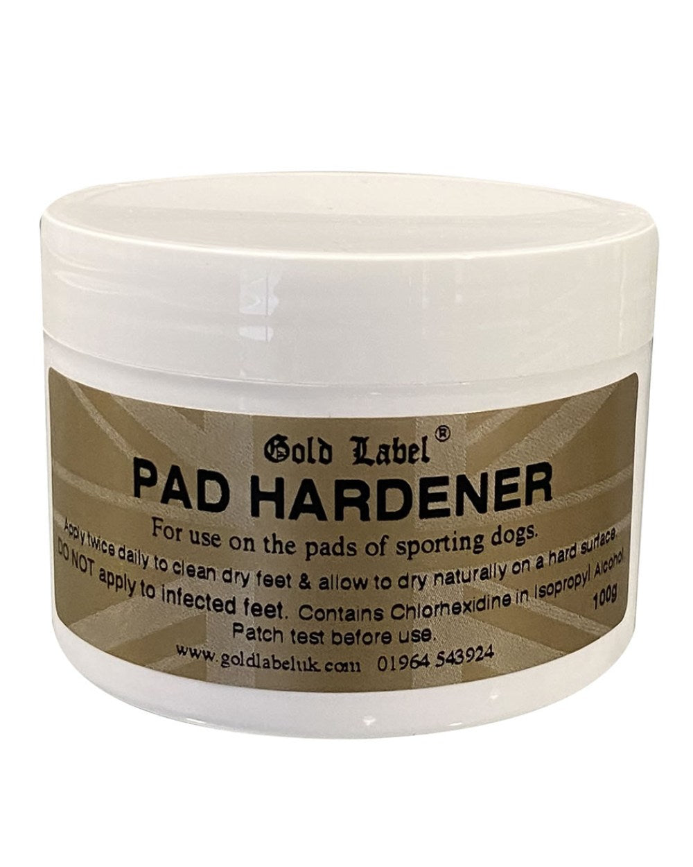 Gold Label Canine Pad Hardener On A White Background