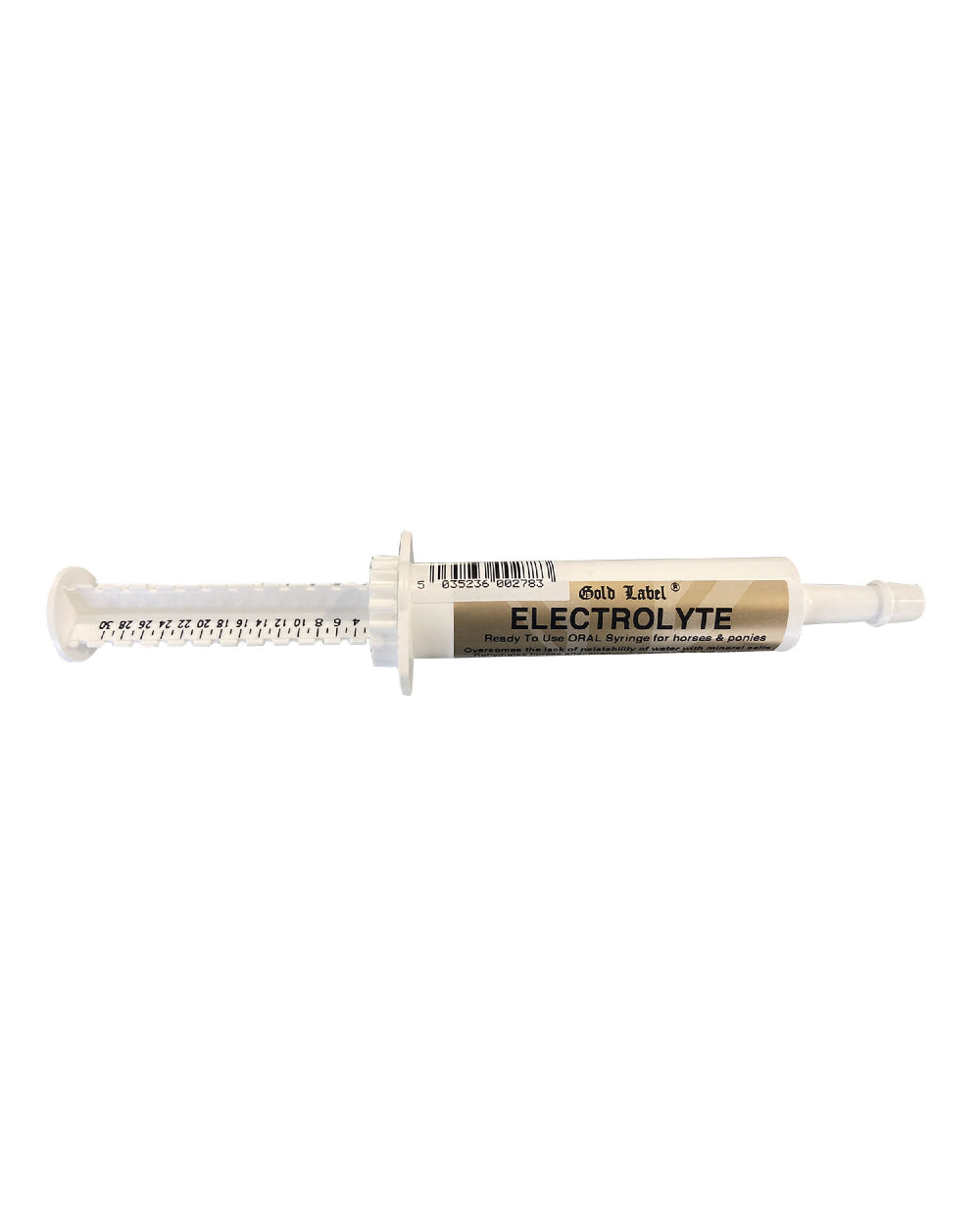 Gold Label Electrolyte Oral On A White Background
