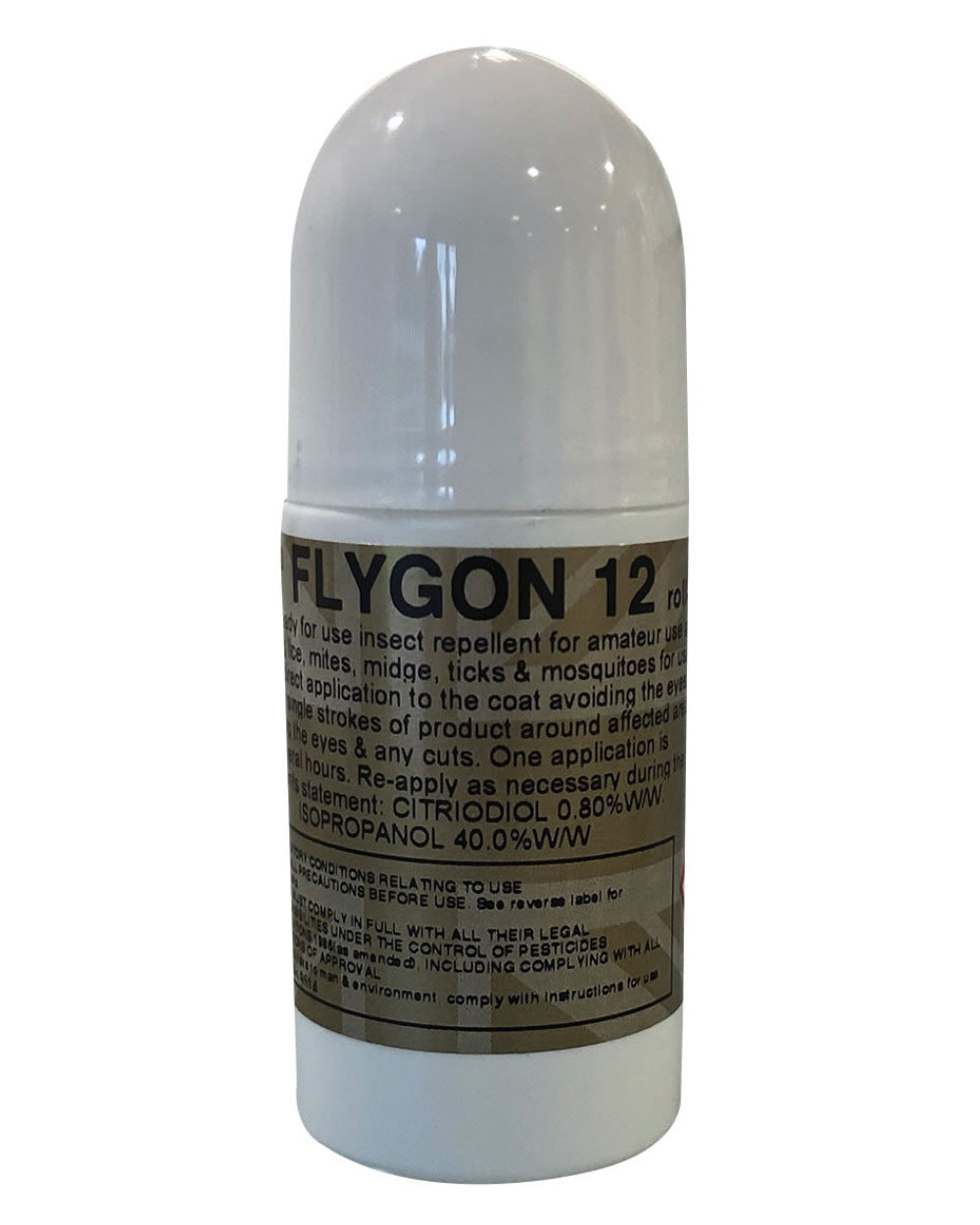 Gold Label Flygon 12 Roll-On On A White Background