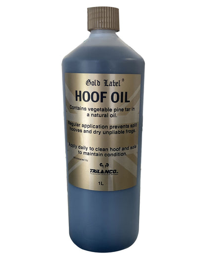 Gold Label Hoof Oil 1l On A White Background