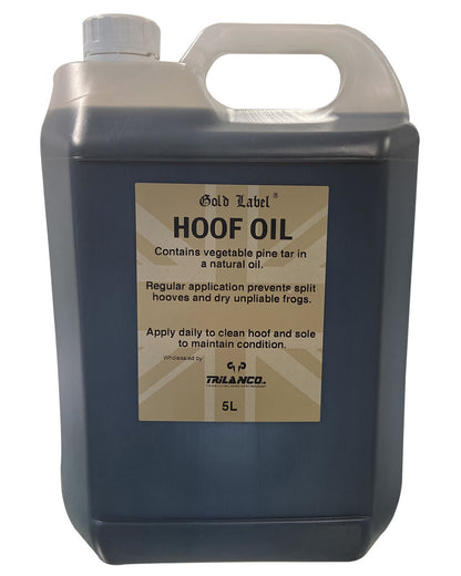 Gold Label Hoof Oil 5l On A White Background