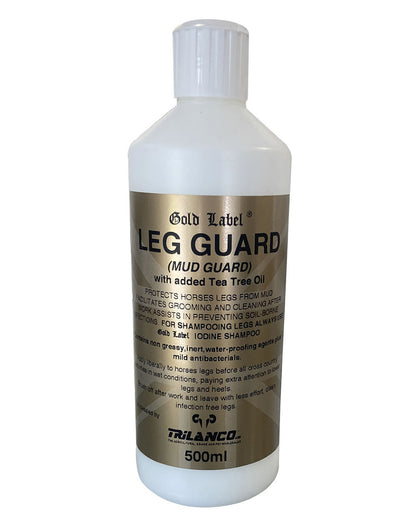 Gold Label Leg Guard On A White Background