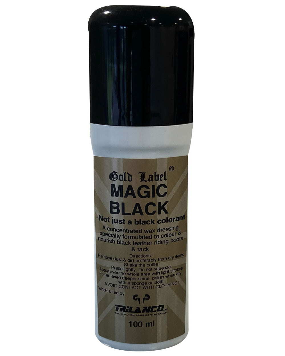 Gold Label Magic Black On A White Background