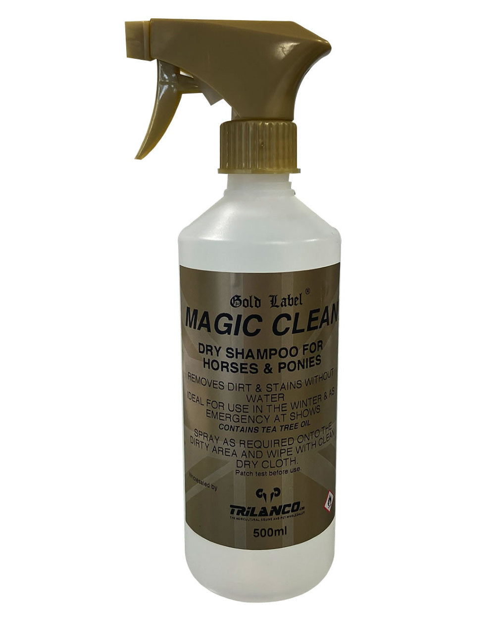 Gold Label Magic Clean On A White Background