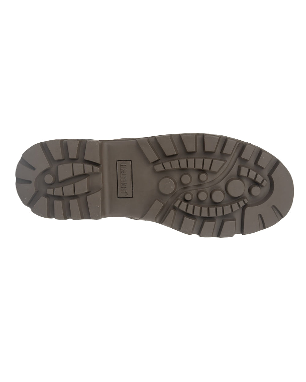 Brown Coloured Grafters G-Force Combat Boots on White Background
