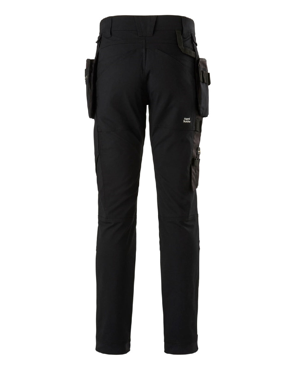Black Coloured Hard Yakka Xtreme 2.0 Trousers on White Background
