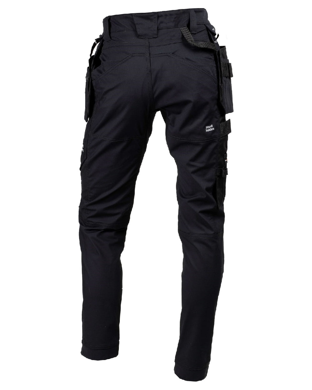 Black Coloured Hard Yakka Xtreme 2.0 Trousers on White Background
