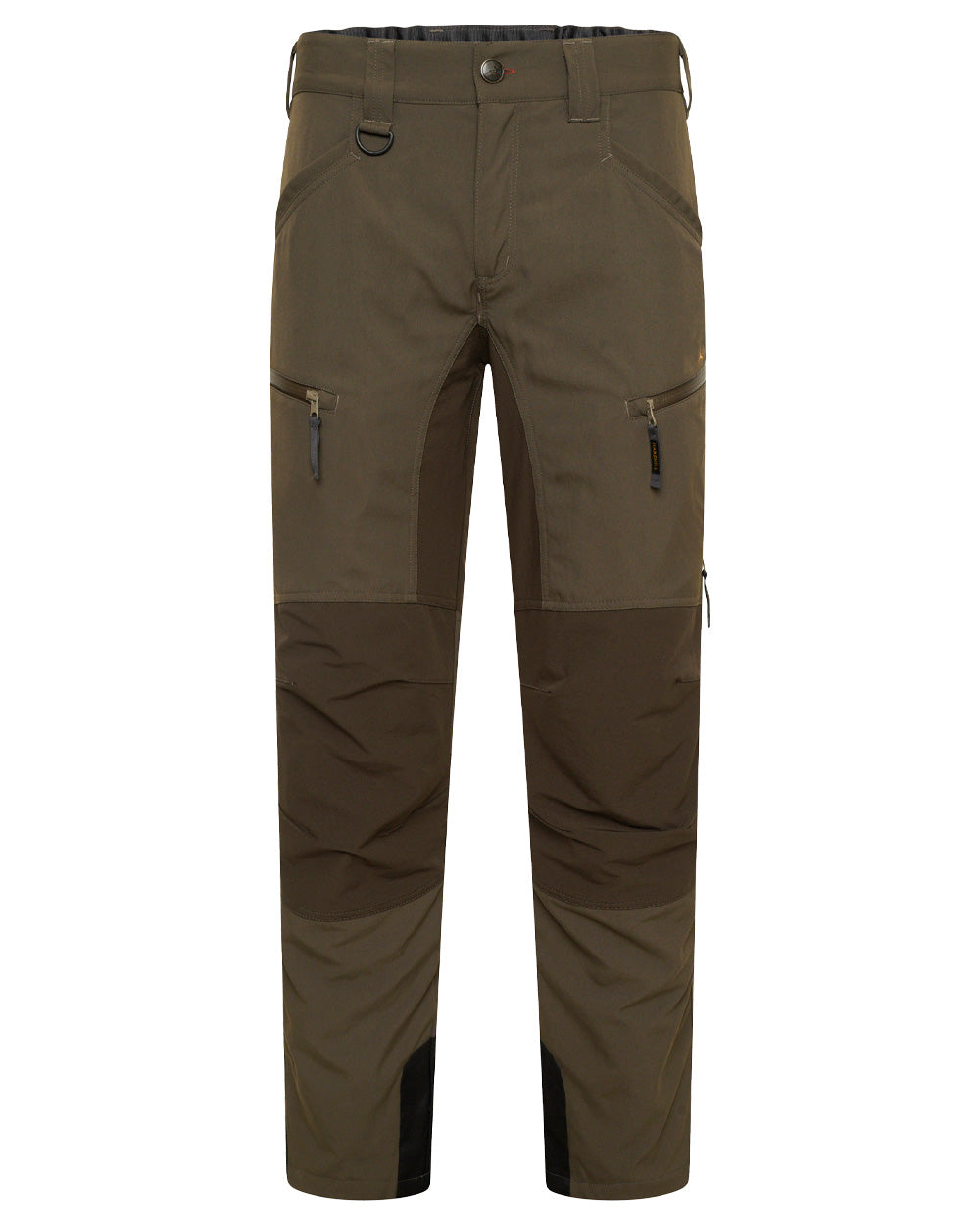 Forest Shade coloured Harehill Ridgegate Waterproof Trousers on White background