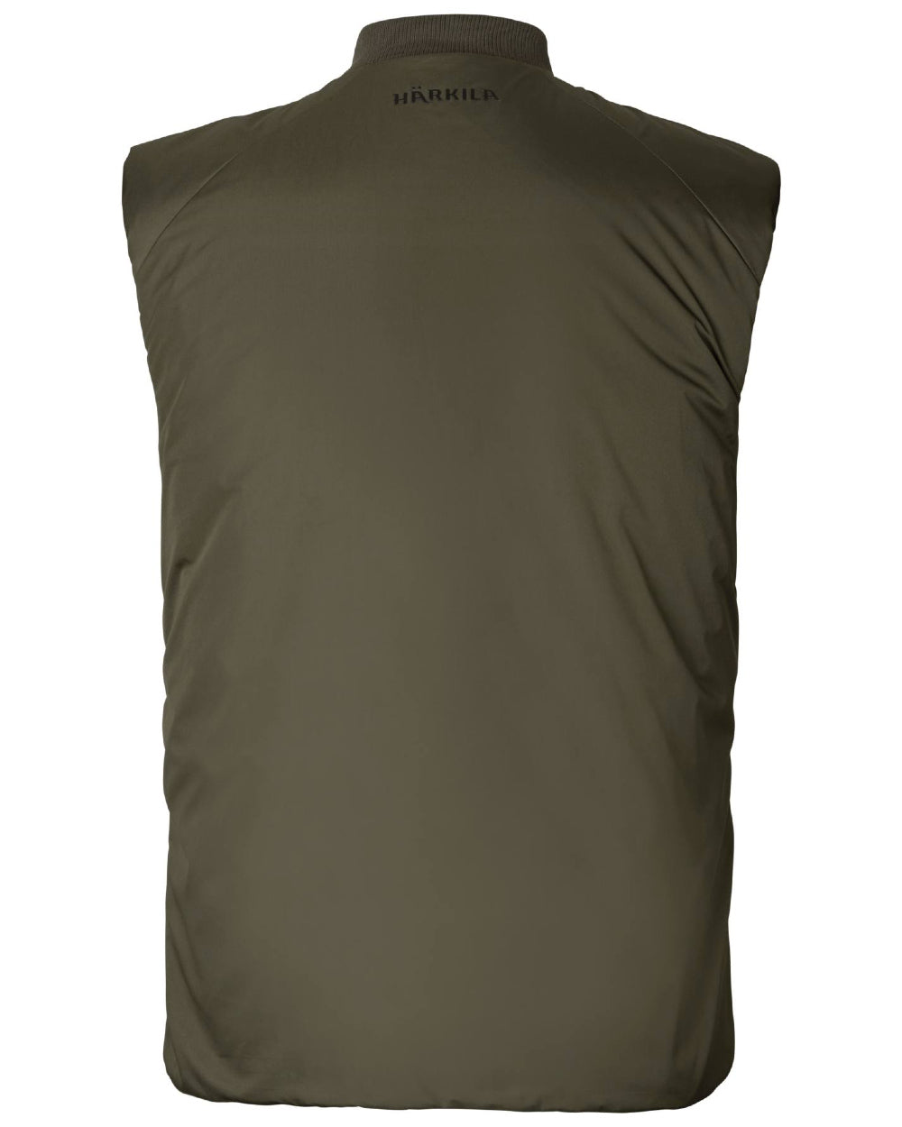 Willow Green Coloured Harkila Clim8 Base Waistcoat On A White Background