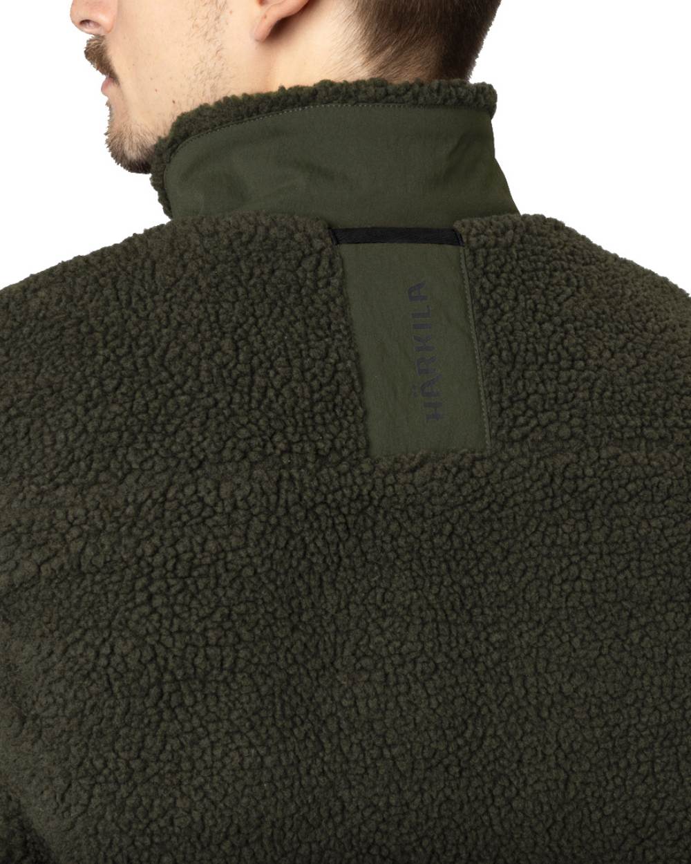 Rosin Coloured Harkila Fjell Polar Waistcoat on white background 