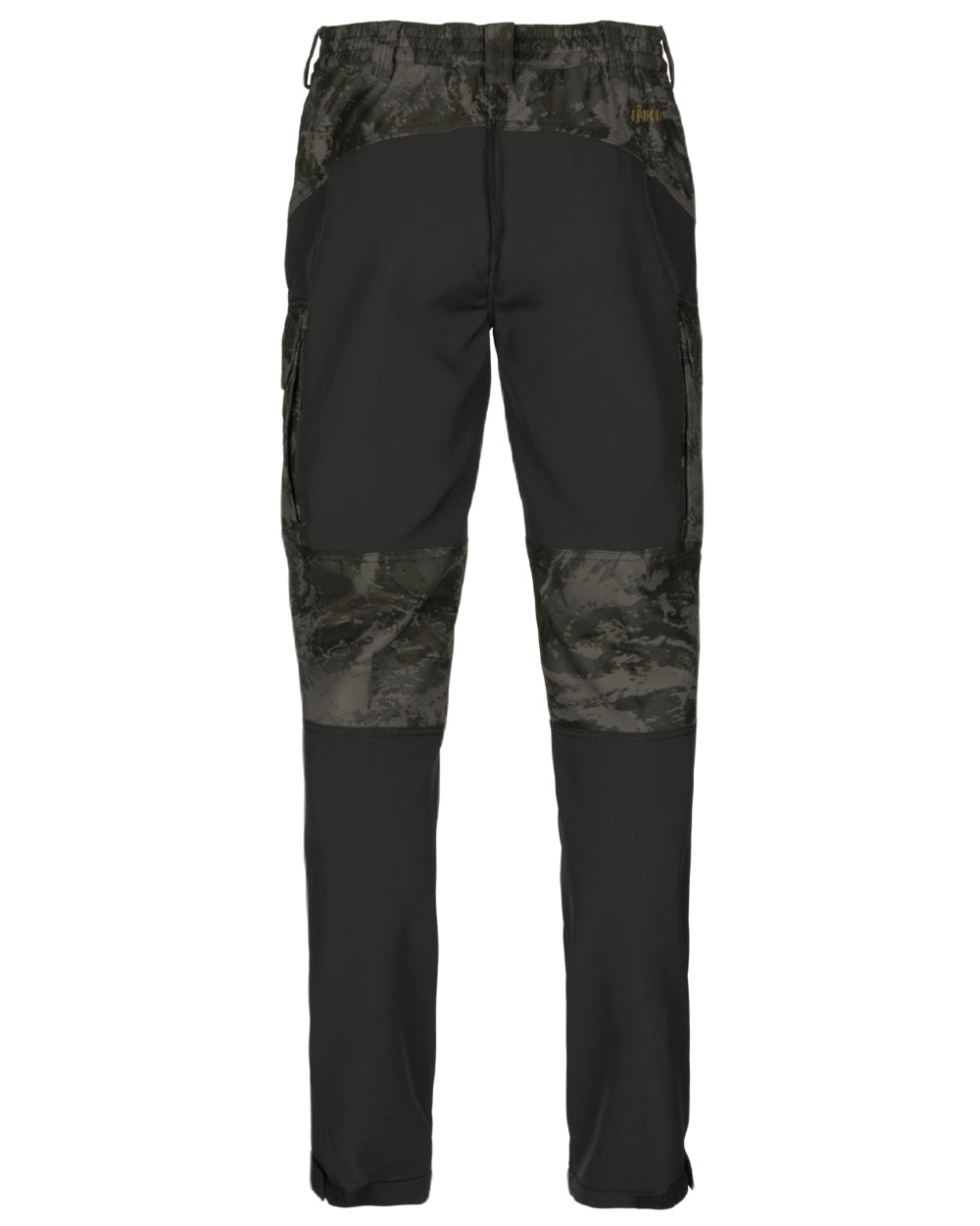 Axis Black Black Coloured Harkila NOCTYX Camo Silent Trousers On A White Background