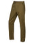 Olive coloured Harkila Norberg Chinos on White background #colour_olive