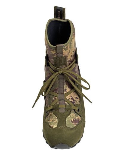 AXIS Forest coloured Harkila Stalking Sneaker GTX Boots on White background