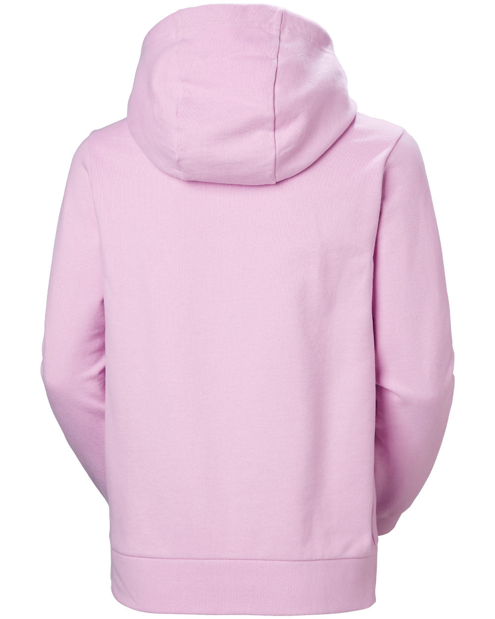 Cherry Blossom coloured Helly Hansen Womens Logo Hoodie 2.0 on White background 