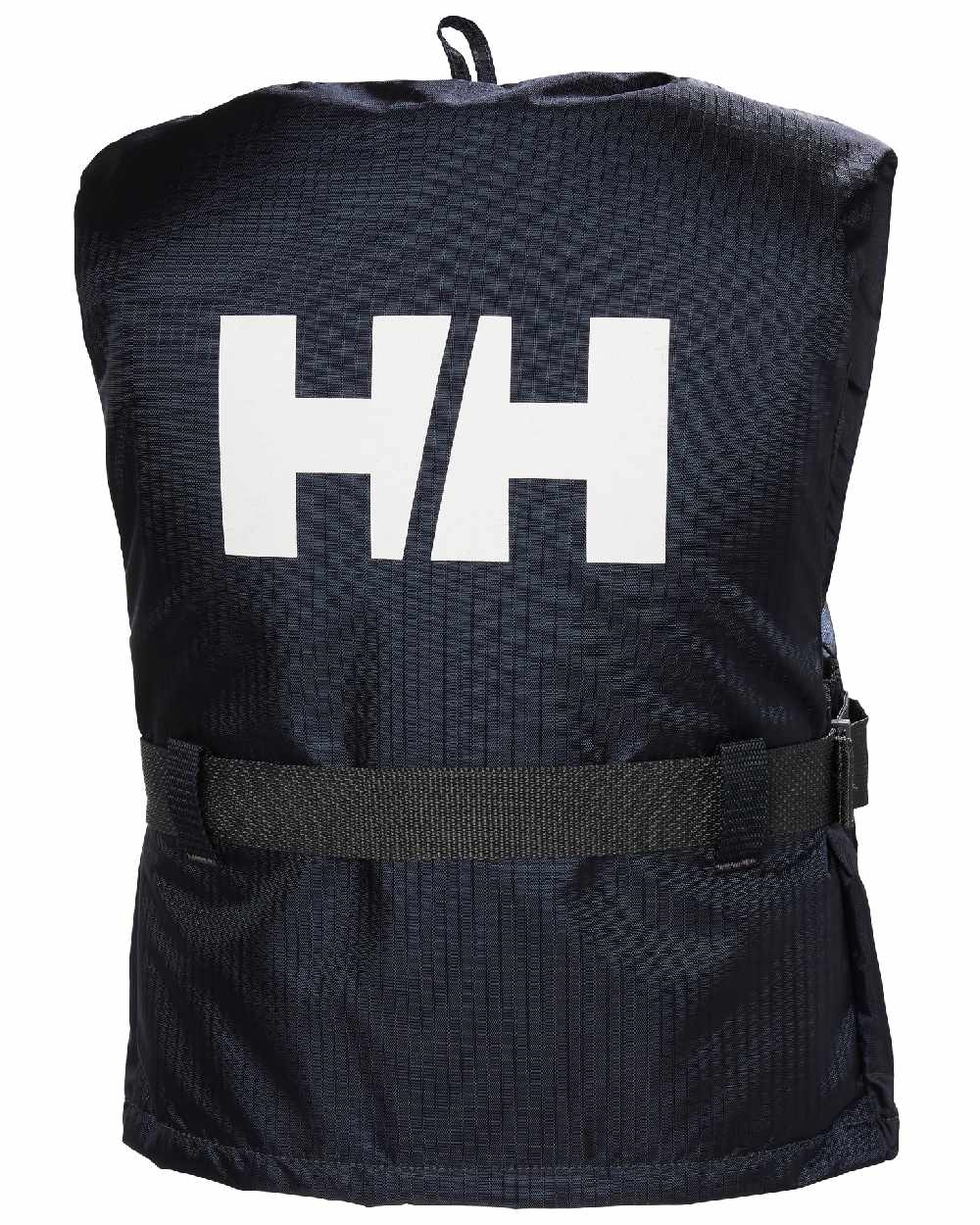 Navy coloured Helly Hansen Bowrider Life Vest on white background 