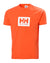 Flame coloured Helly Hansen Box T-Shirt on White background #colour_flame