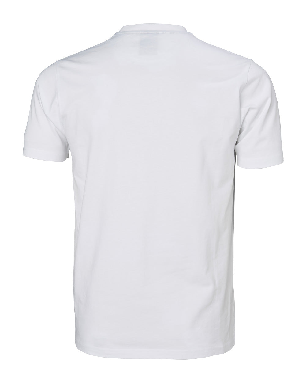 White coloured Helly Hansen Box T-Shirt on White background 