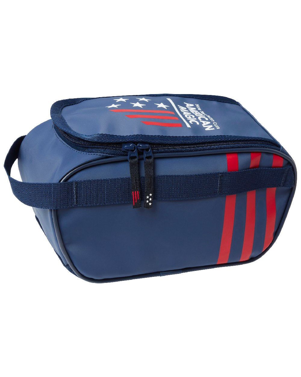 Ocean coloured Helly Hansen American Magic Wash Bag 2.0 on white background 