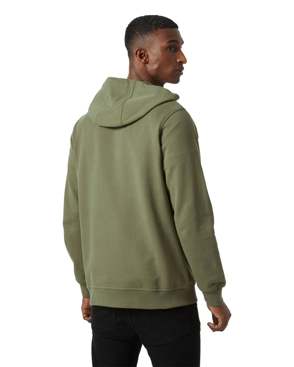 Lav Green coloured Helly Hansen Box Hoodie on White background 