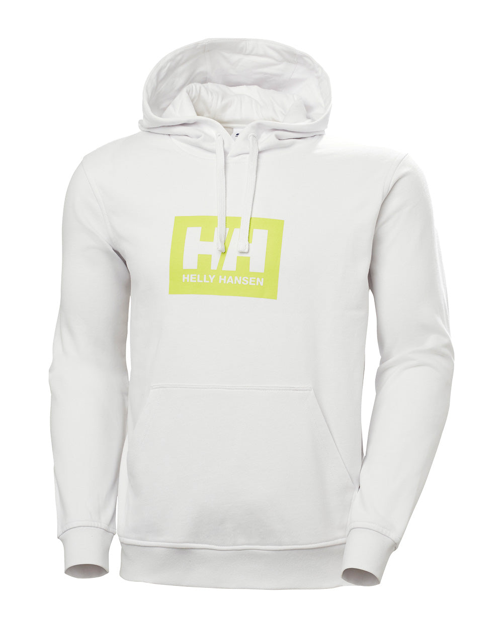 Nimbus Cloud coloured Helly Hansen Box Hoodie on White background 