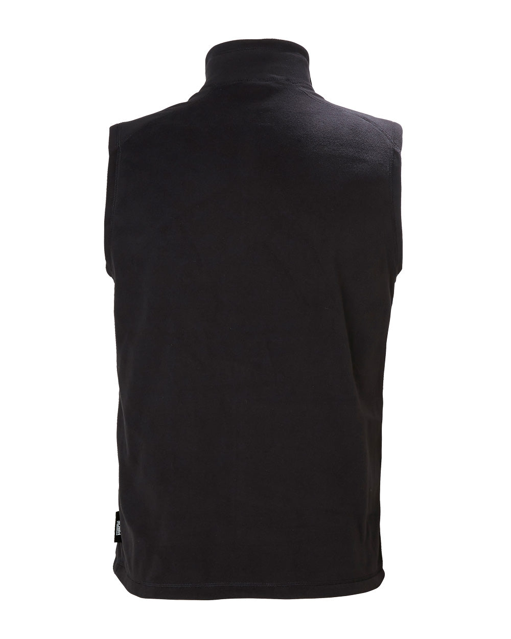 Black coloured Helly Hanser Fleece Vest on White background 