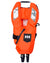 Fluor Orange coloured Helly Hansen Kid Safe Plus Life Jacket on white background #colour_fluor-orange