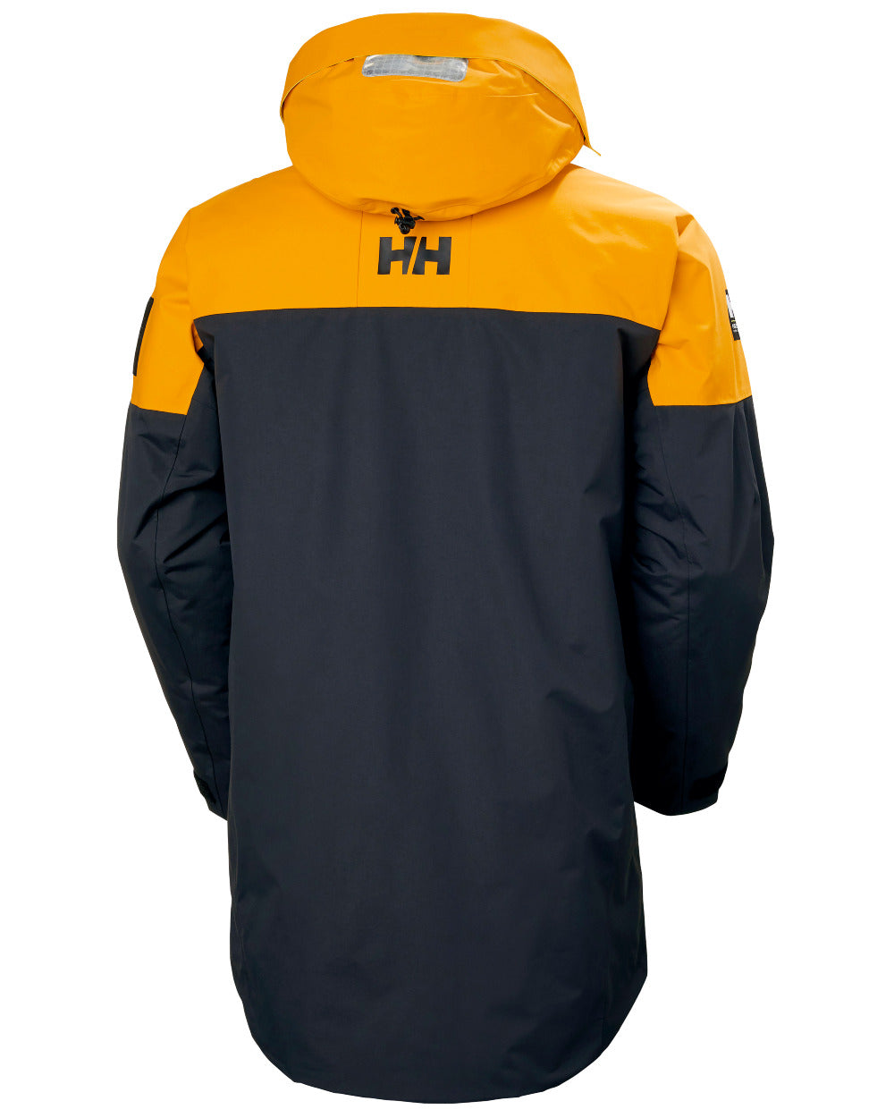 Cloudberry Coloured Helly Hansen Mens Arctic Ocean H2FLOW Parka On A White Background 
