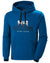 Deep Fjord coloured Helly Hansen Mens Arctic Ocean Hoodie on white background #colour_deep-fjord