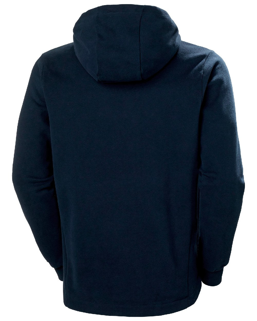 Navy coloured Helly Hansen Mens Arctic Ocean Hoodie on white background 