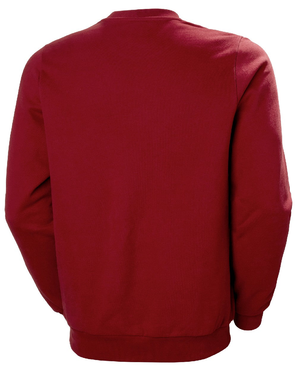 Oxblood coloured Helly Hansen Mens Arctic Ocean Sweatshirts on white background 