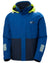Deep Fjord coloured Helly Hansen Mens Arctic Shore Jacket on white background #colour_deep-fjord