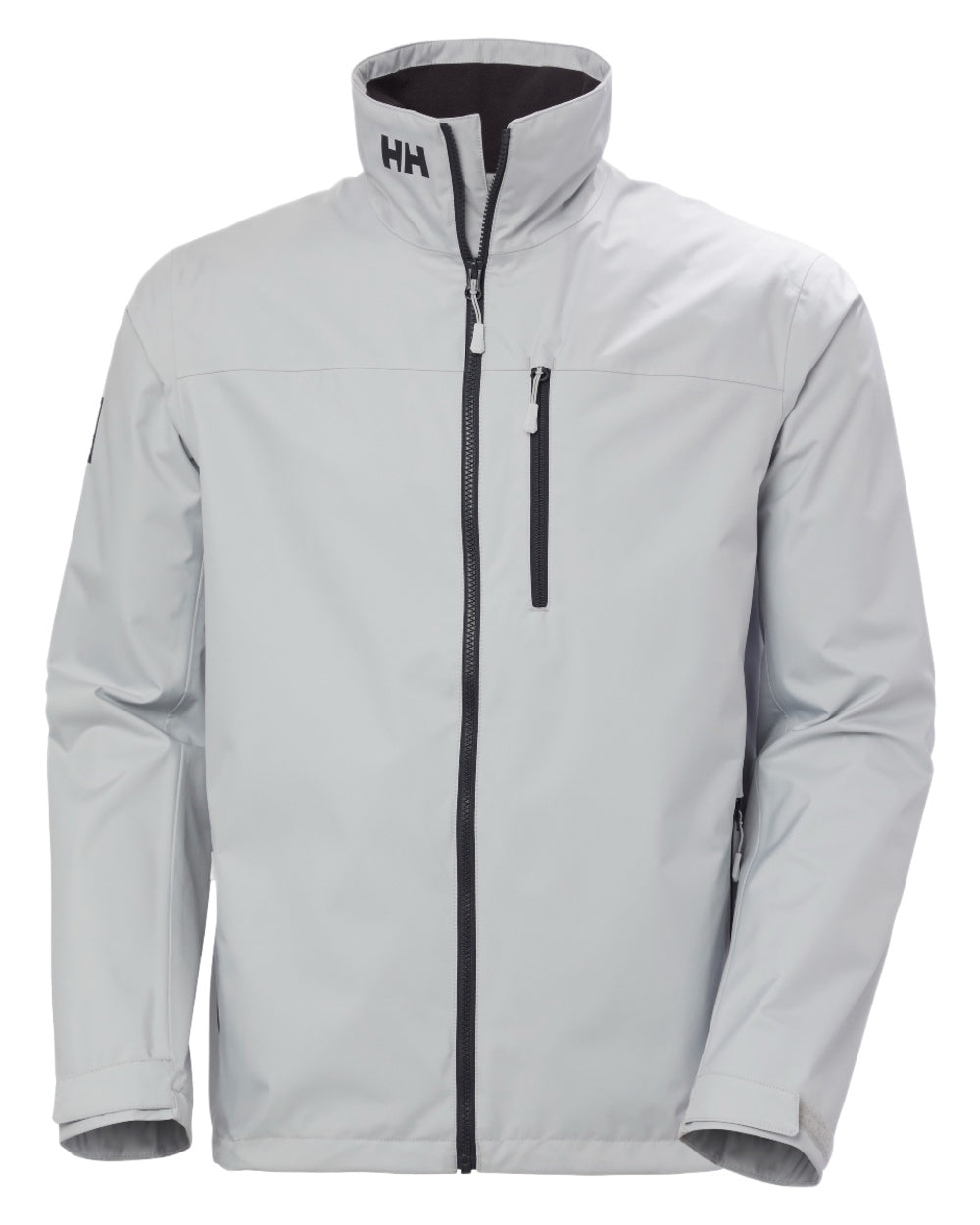 Grey Fog Coloured Helly Hansen Mens Crew Jacket 2.0 on White Background
