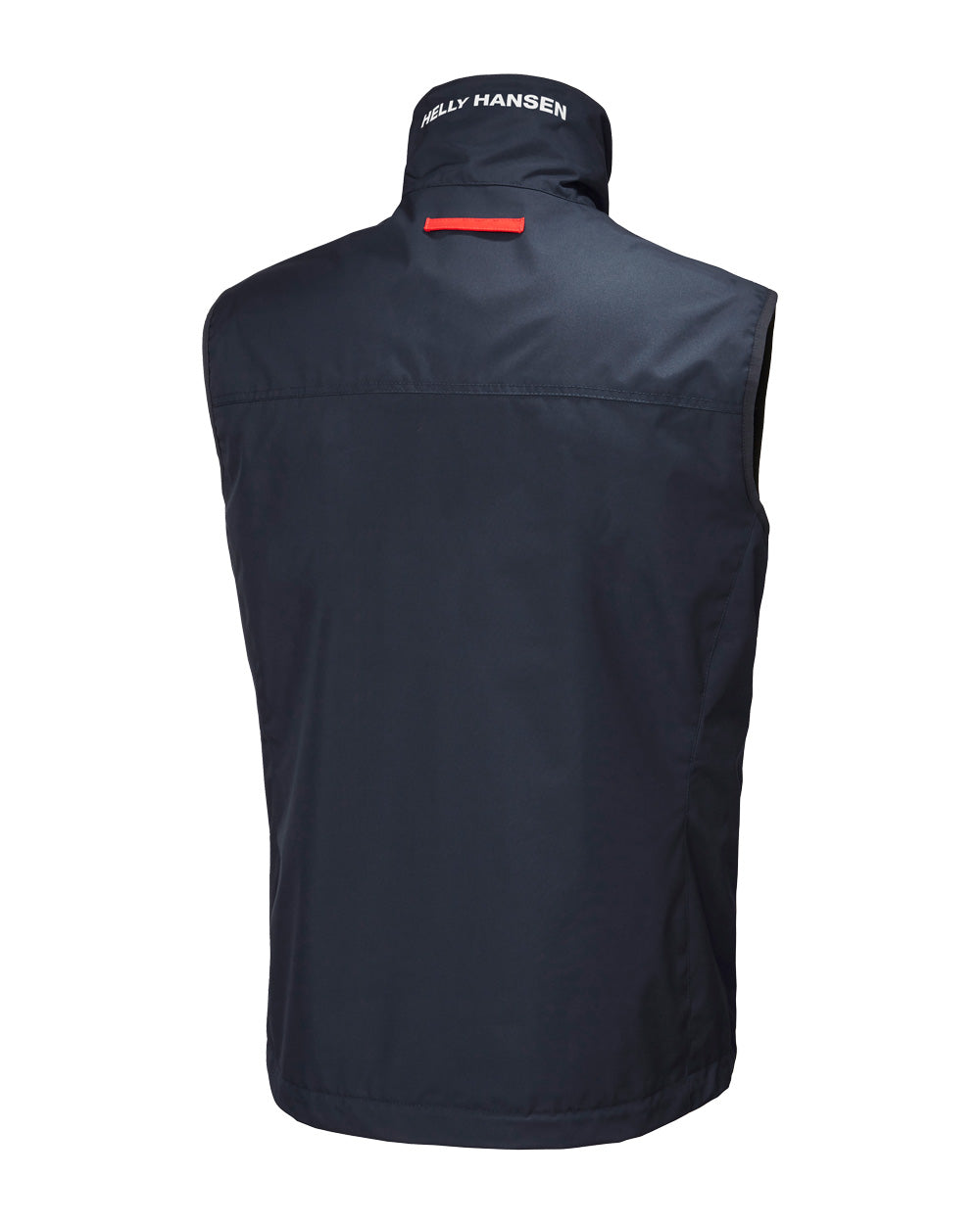 Navy coloured Helly Hansen Crew Vest on White background