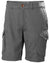 Quiet Shade coloured Helly Hansen Mens Dock Cargo Shorts on white background #colour_quiet-shade