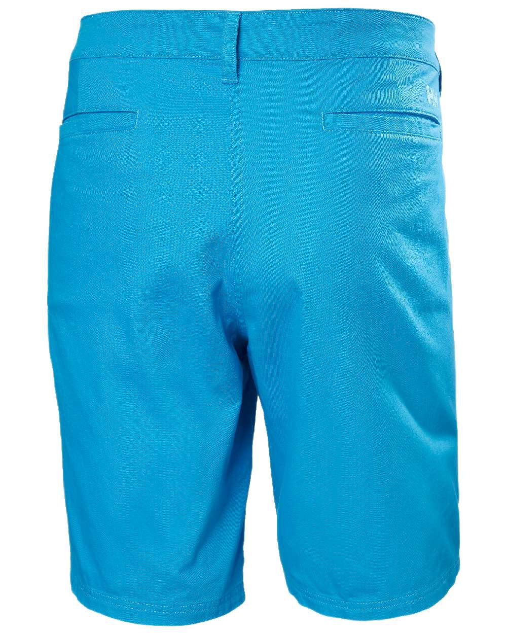 Cyan Coloured Helly Hansen Mens Dock Shorts on White Background
