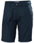 Navy coloured Helly Hansen Mens Dock Shorts on white background #colour_navy