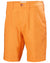 Poppy Orange coloured Helly Hansen Mens Dock Shorts on white background #colour_poppy-orange