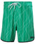Bright Green coloured Helly Hansen Mens HP 7 inch Curve Board Shorts on white background #colour_bright-green