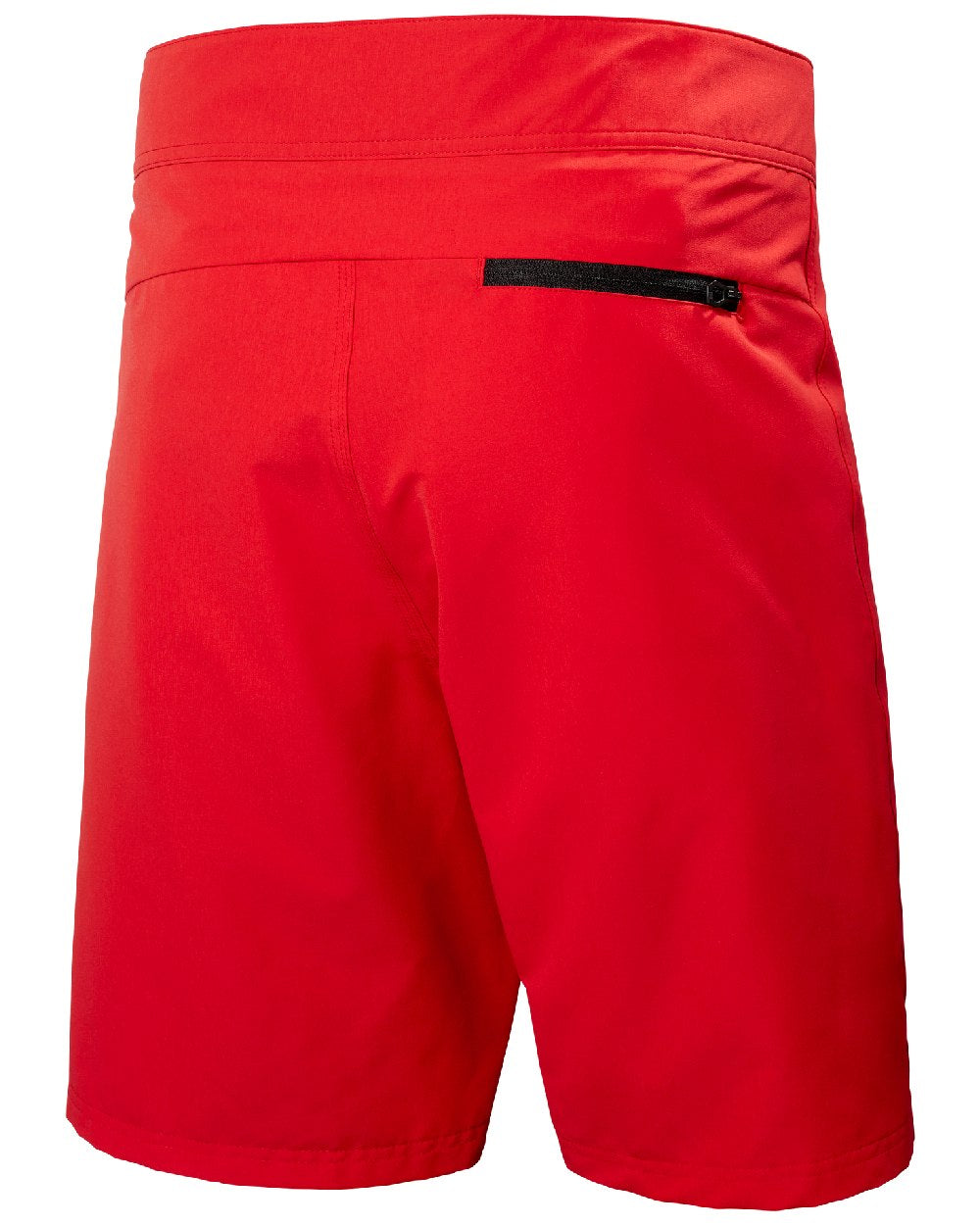 Alert Red coloured Helly Hansen Mens HP 9 inch Board Shorts 2.0 on white background 