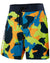 Azid Lime Camo coloured Helly Hansen Mens HP 9 inch Board Shorts 2.0 on white background #colour_azid-lime-camo