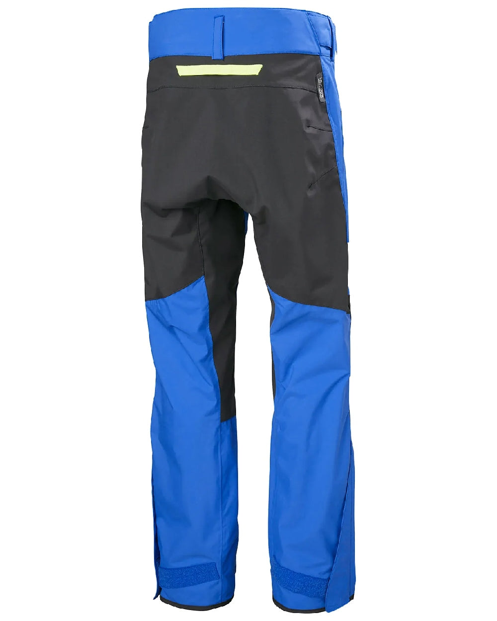 Cobalt 2.0 coloured Helly Hansen Mens HP Foil Sailing Pants on white background 