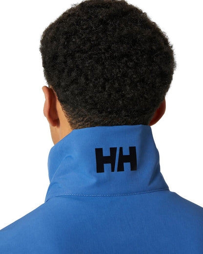 Azurite coloured Helly Hansen Mens Hp Insulator 2.0 on white background 