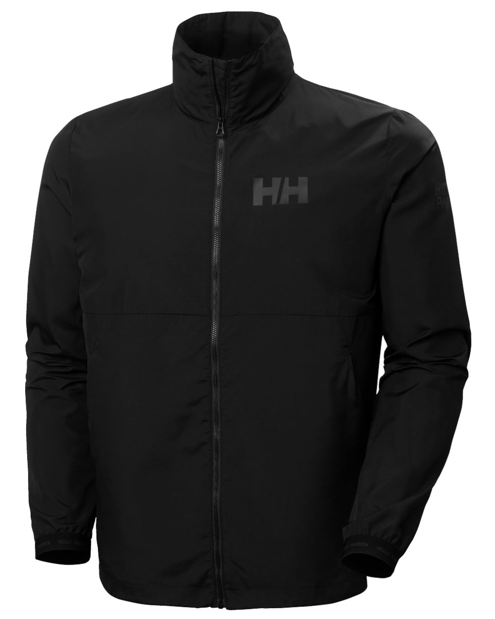 Black Coloured Helly Hansen Mens HP Light Windbreaker 2.0 On A White Background 