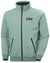 Cactus coloured Helly Hansen Mens HP Racing Bomber Sailing Jacket 2.0 on white background #colour_cactus